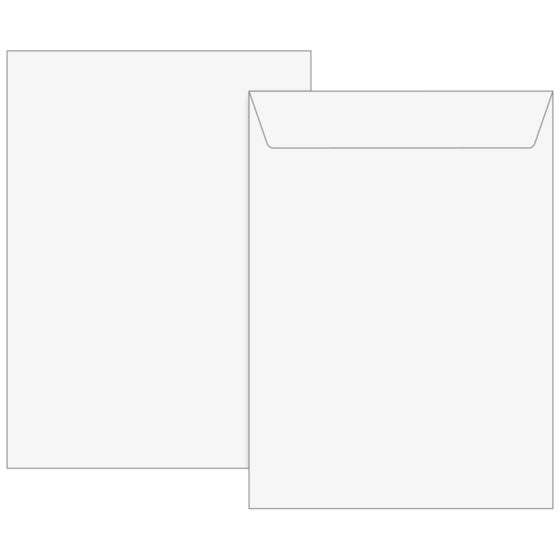 Kuvert | 229×324 mm, C4, 120 g/m², vit, 25 styck