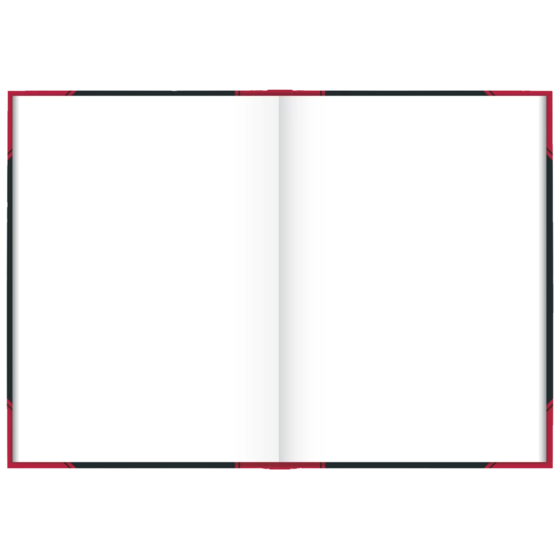 Anteckningsbok Kina bok | A5, blank, svart
