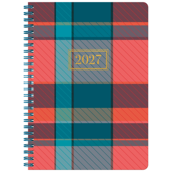Dagbok Design “Tartan” | A5, plast