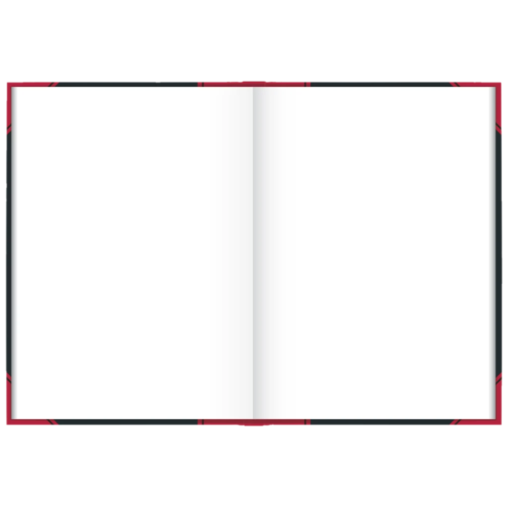 Anteckningsbok Kina bok | A6, blank, svart