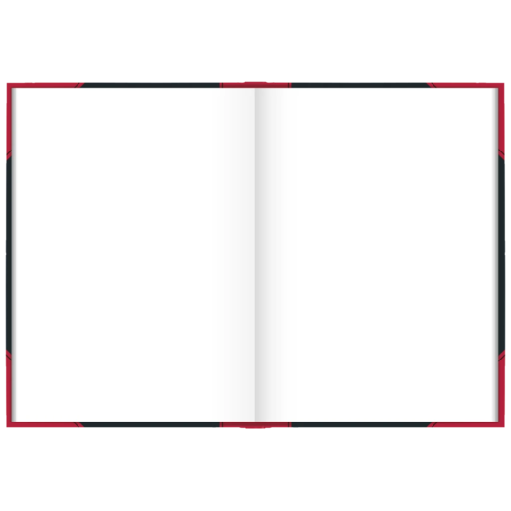 Anteckningsbok Kina bok | A4, blank, svart