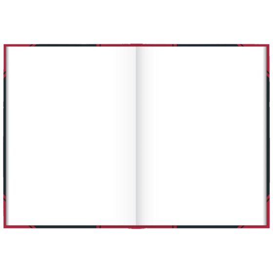 Anteckningsbok Kina bok | A7, blank, svart