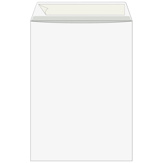 Kuvert | 162×229 mm, C5, 90 g/m², vit, 5 styck