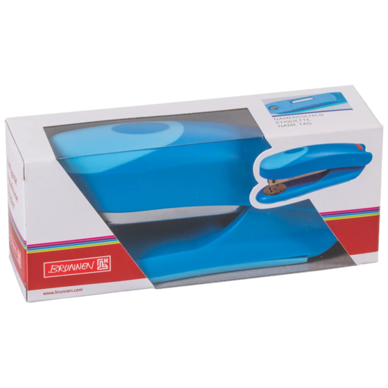 Häftapparat Soft-Touch Colour Code | Typ 24/6, azur