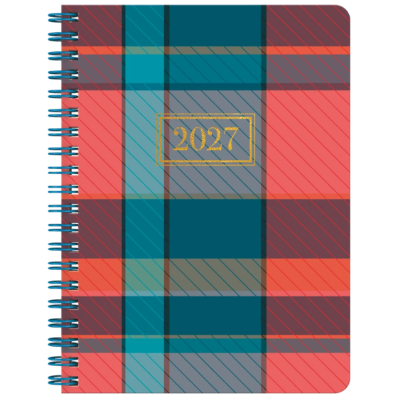 Dagbok Design “Tartan” | A6, plast