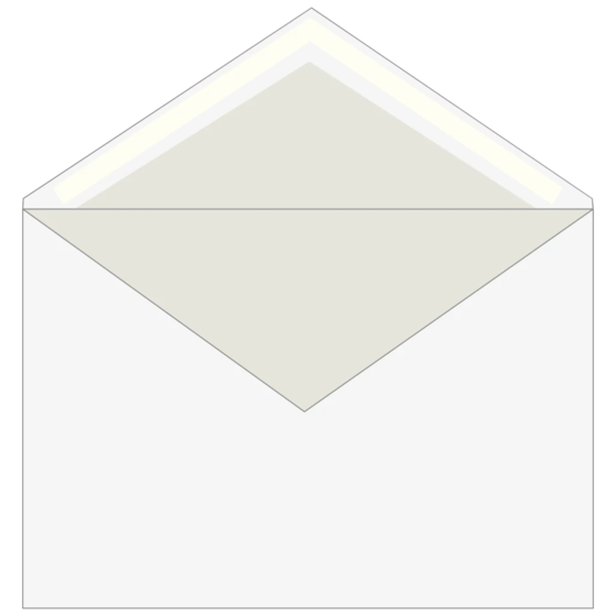 Kuvert | 162×114 mm, C6, 75 g/m², vit, 25 styck