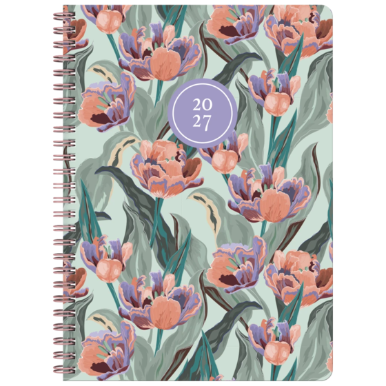 Dagbok Design “Botanical” | A5, plast