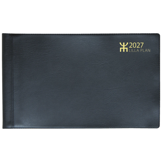 Fickkalender Lilla Plan 2027 | 15×9 cm, plast, svart