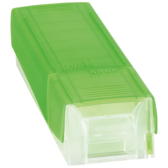 Box för indexkort “Twin Boxx” fylld | 230×94×66 mm, A8, maj grön
