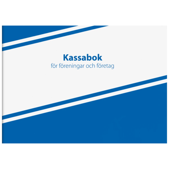 Kassabok föreningar o företag | A4 quer