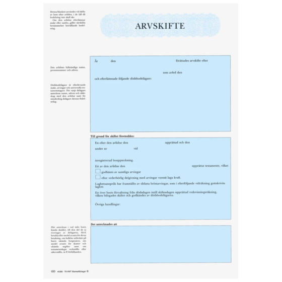Arvskifte