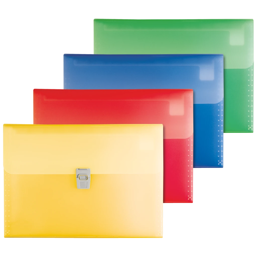 Dokumentmapp FACT!pp | A4, 10 fack, sorterat