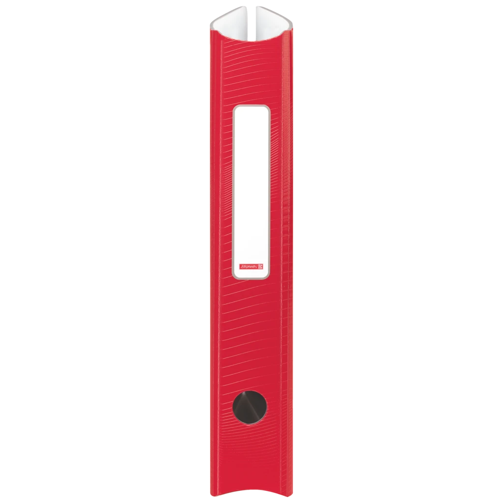 Mapp “WAVE” Colour Code | A4, 50 mm, lever arch mechanism with rubber-coated handle, red