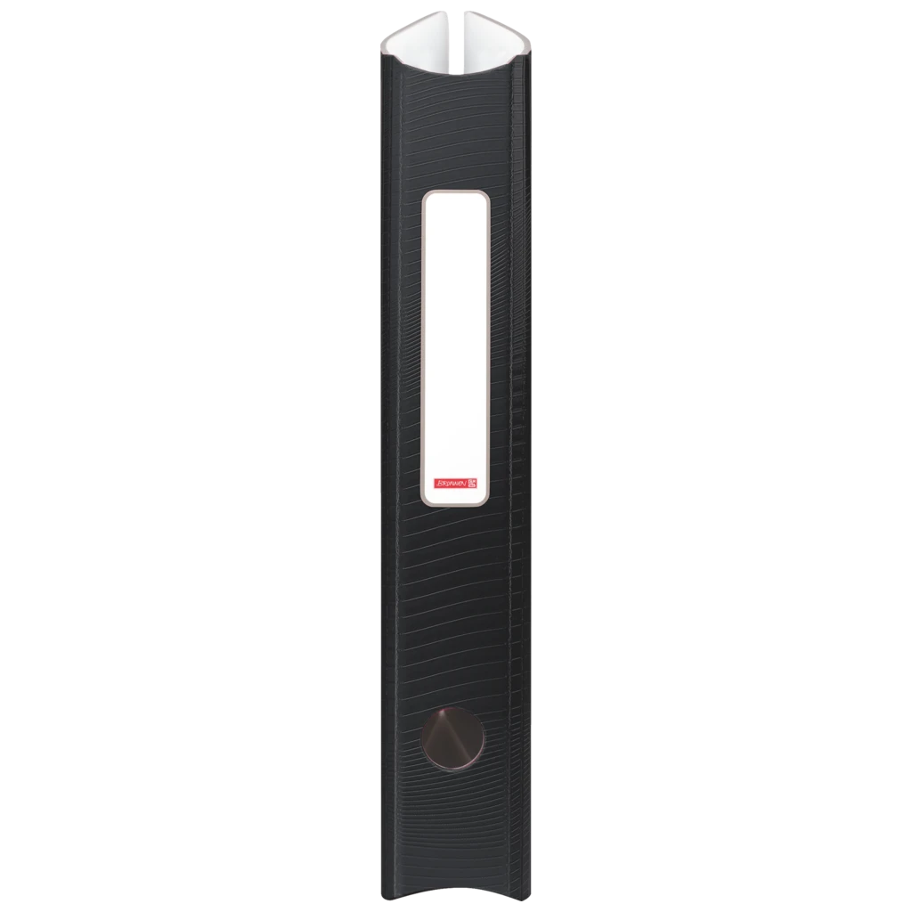 Mapp “WAVE” Colour Code | A4, 50 mm, lever arch mechanism with rubber-coated handle, onyx