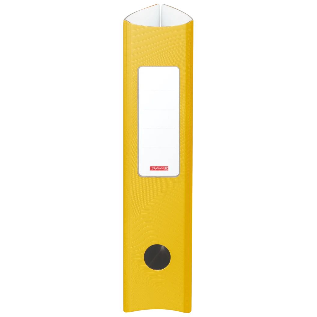 Mapp “WAVE” | A4, 70 mm, lever arch mechanism with rubber-coated handle, gul