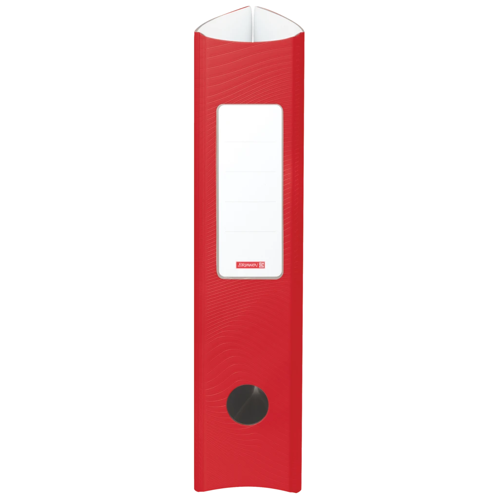 Mapp “WAVE” Colour Code | A4, 70 mm, lever arch mechanism with rubber-coated handle, red