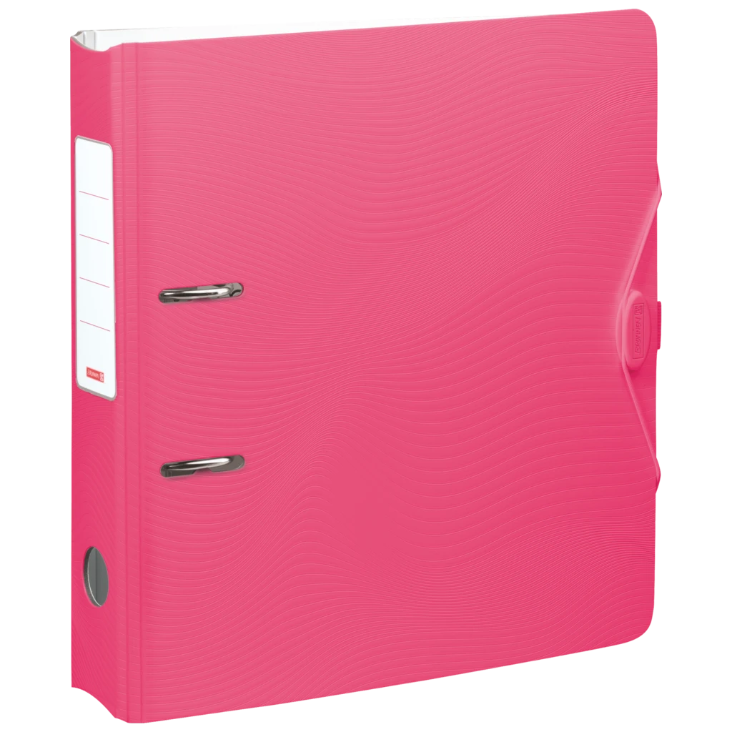 Mapp “WAVE” Colour Code | A4, 70 mm, lever arch mechanism with rubber-coated handle, tulip