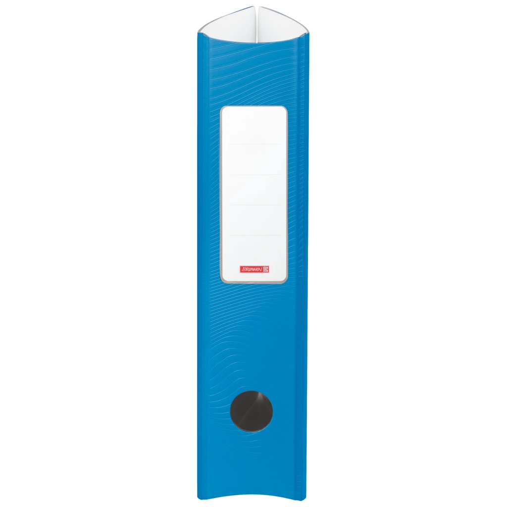 Mapp “WAVE” Colour Code | A4, 70 mm, lever arch mechanism with rubber-coated handle, azur