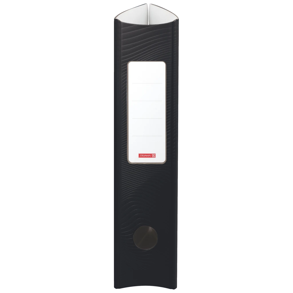 Mapp “WAVE” Colour Code | A4, 70 mm, lever arch mechanism with rubber-coated handle, onyx