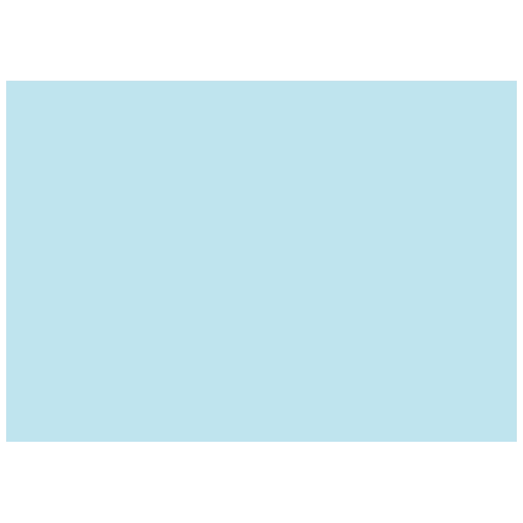 Indexkort | 297×210 mm, A4, blank, blå, 100 styck