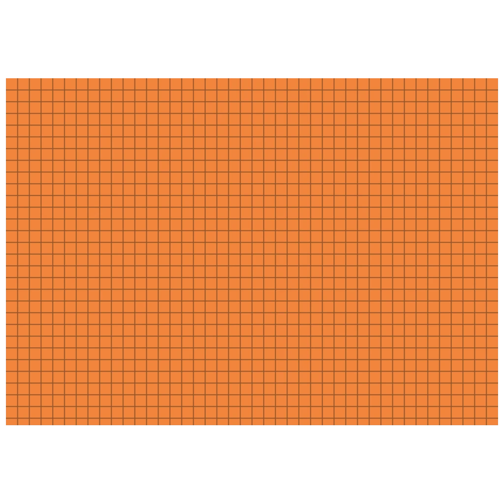 Indexkort | 210×148 mm, A5, 5 mm rutat, orange, 100 styck