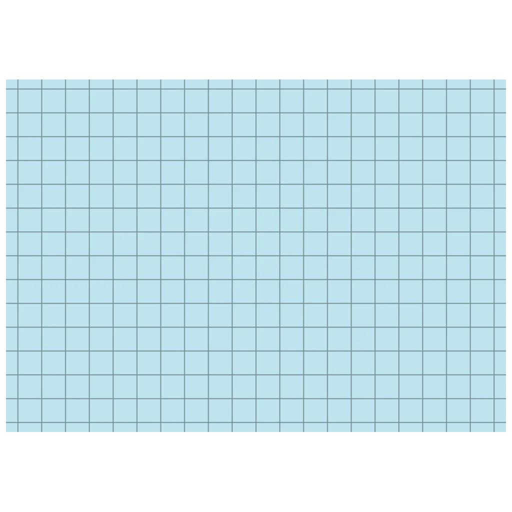 Indexkort | 105×74 mm, A7, 5 mm rutat, blå, 100 styck