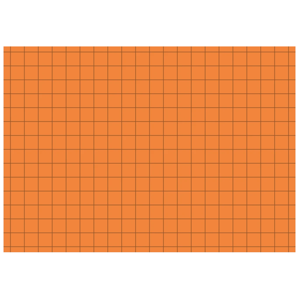 Indexkort | 105×74 mm, A7, 5 mm rutat, orange, 100 styck