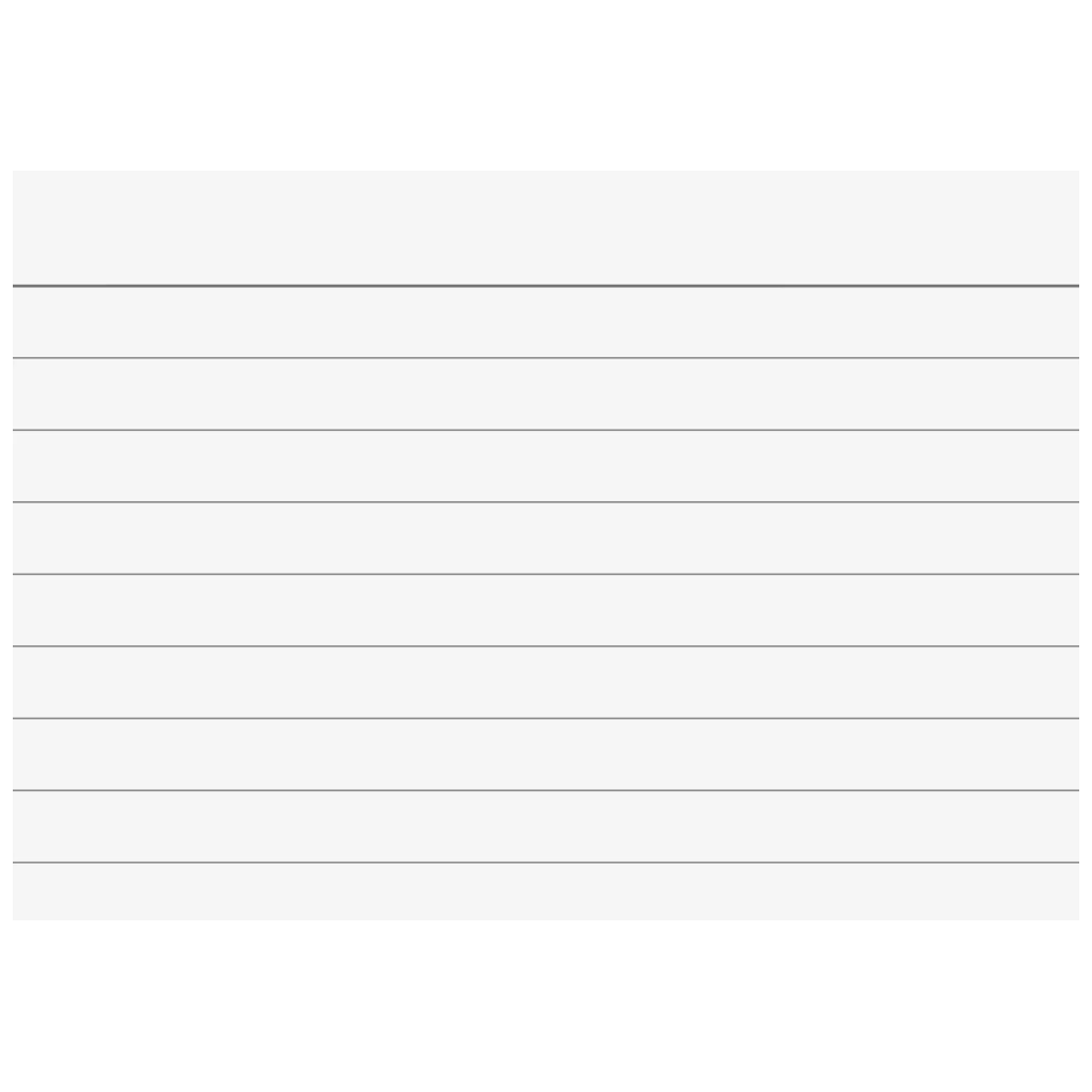 Indexkort | 74×52 mm, A8, linjerat, vit, 100 styck