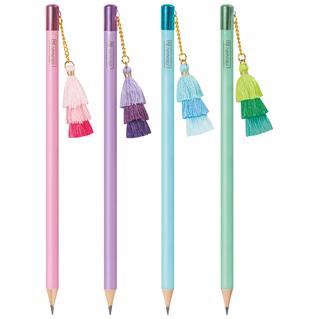 Blyertspenna “Tassel” | HB, runt, sorterat