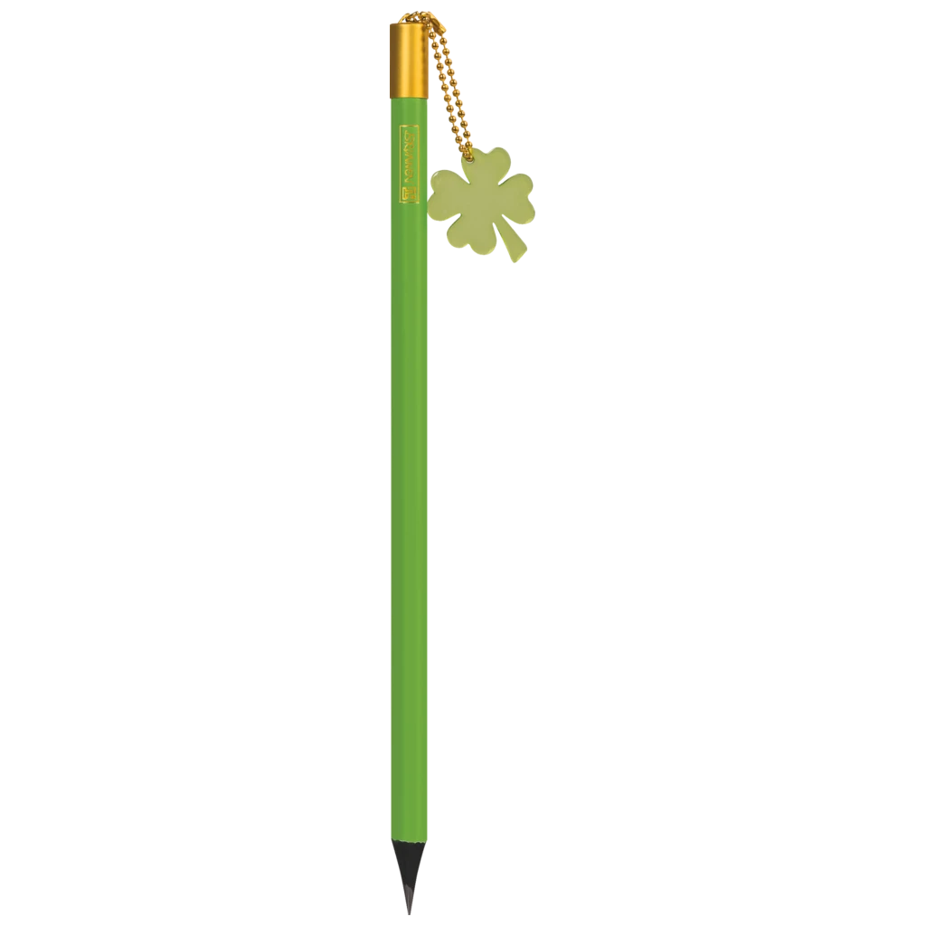 Blyertspenna “Klöverblad” Colour Code | HB, runt, kiwi