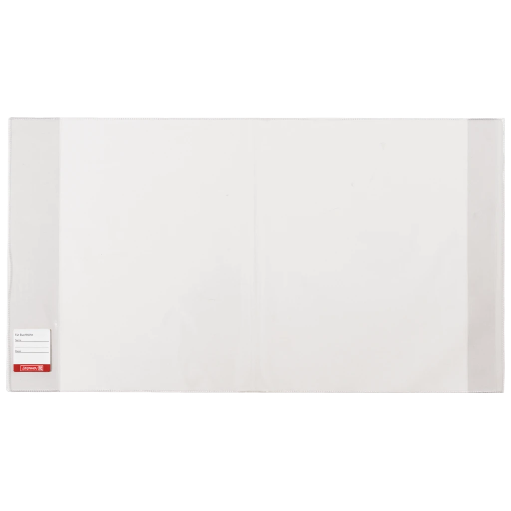 Bokomslag | 20×38,5 cm, stabil folie, PVC, kristallklart