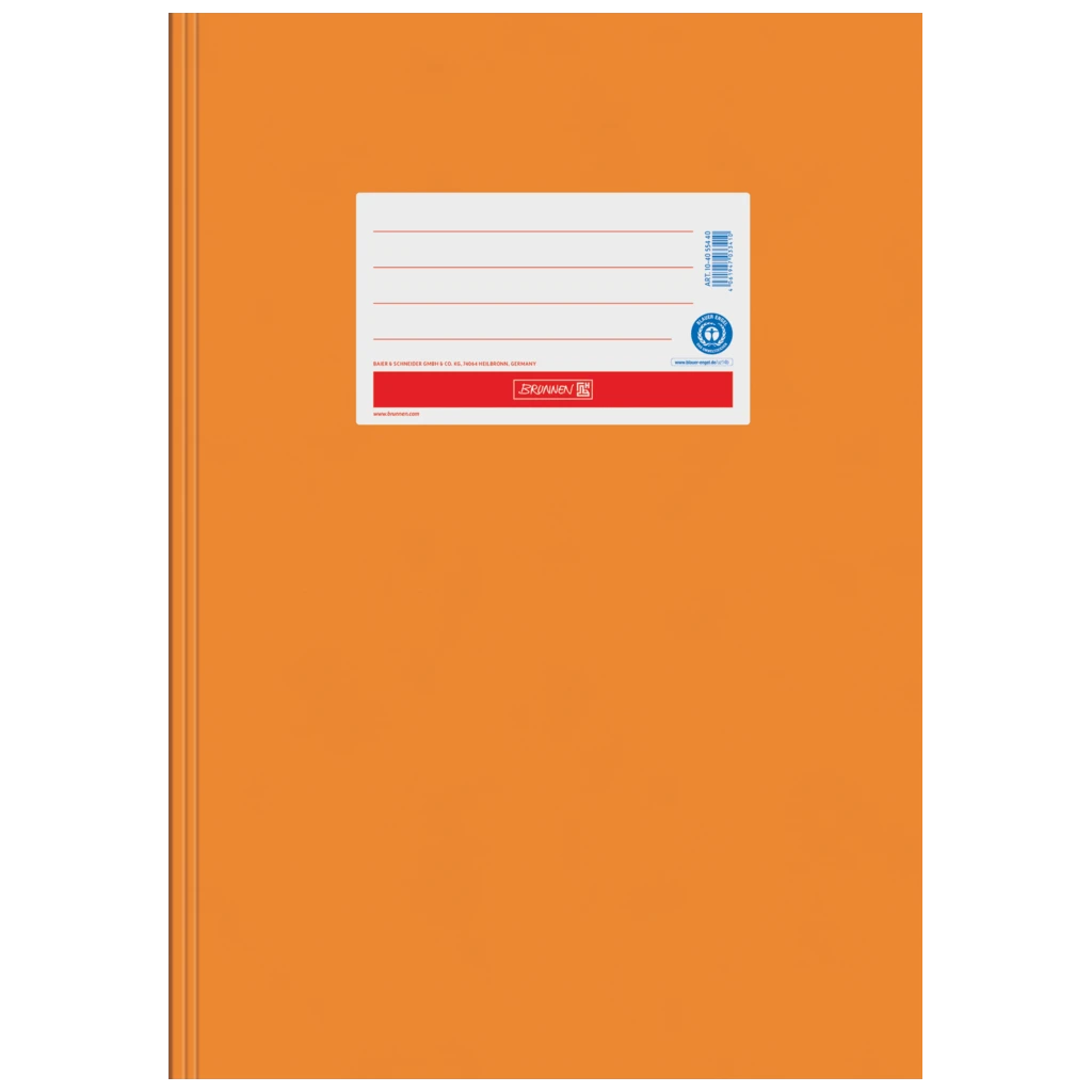 Omslag till broschyr | 425 mm, A4, orange