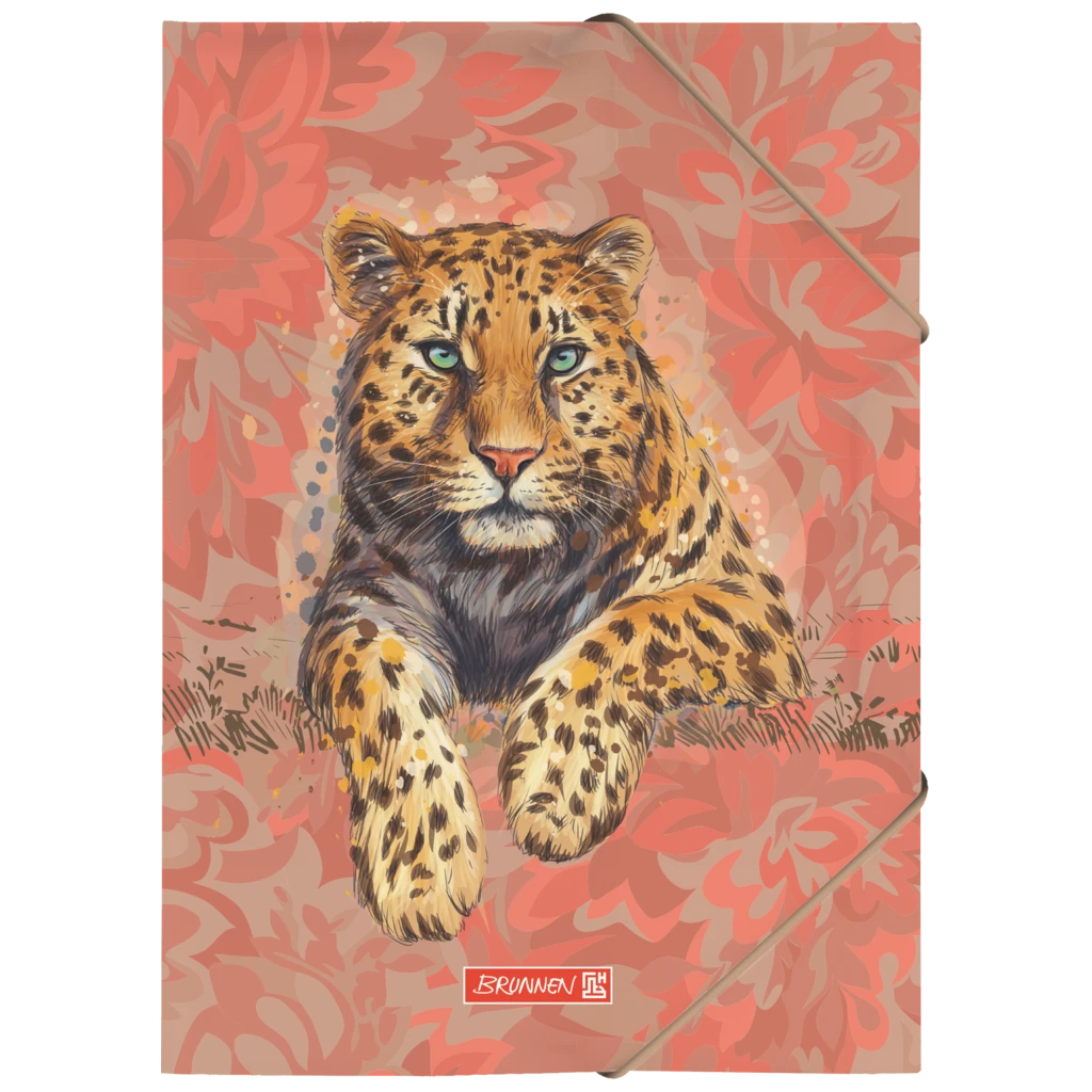 Mapp “Leopard” Safari World | A4, Påfyllningsnivå: 10 mm