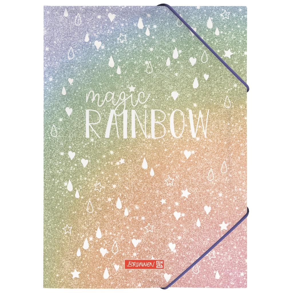 Mapp “Regnbåge” Magic Rainbow | A4, Påfyllningsnivå: 10 mm, regnbåge