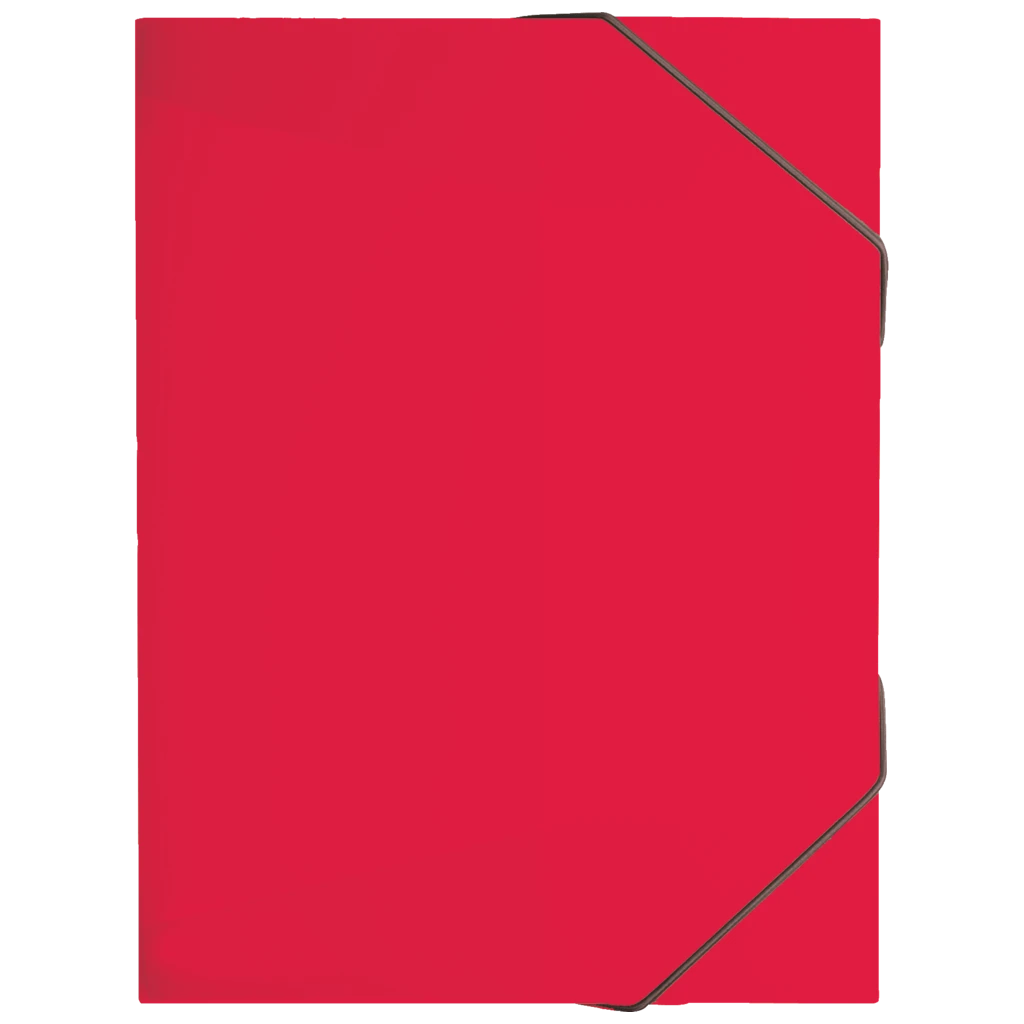 Dokumentmapp FACT!pp | A4, Påfyllningsnivå: 30 mm, red