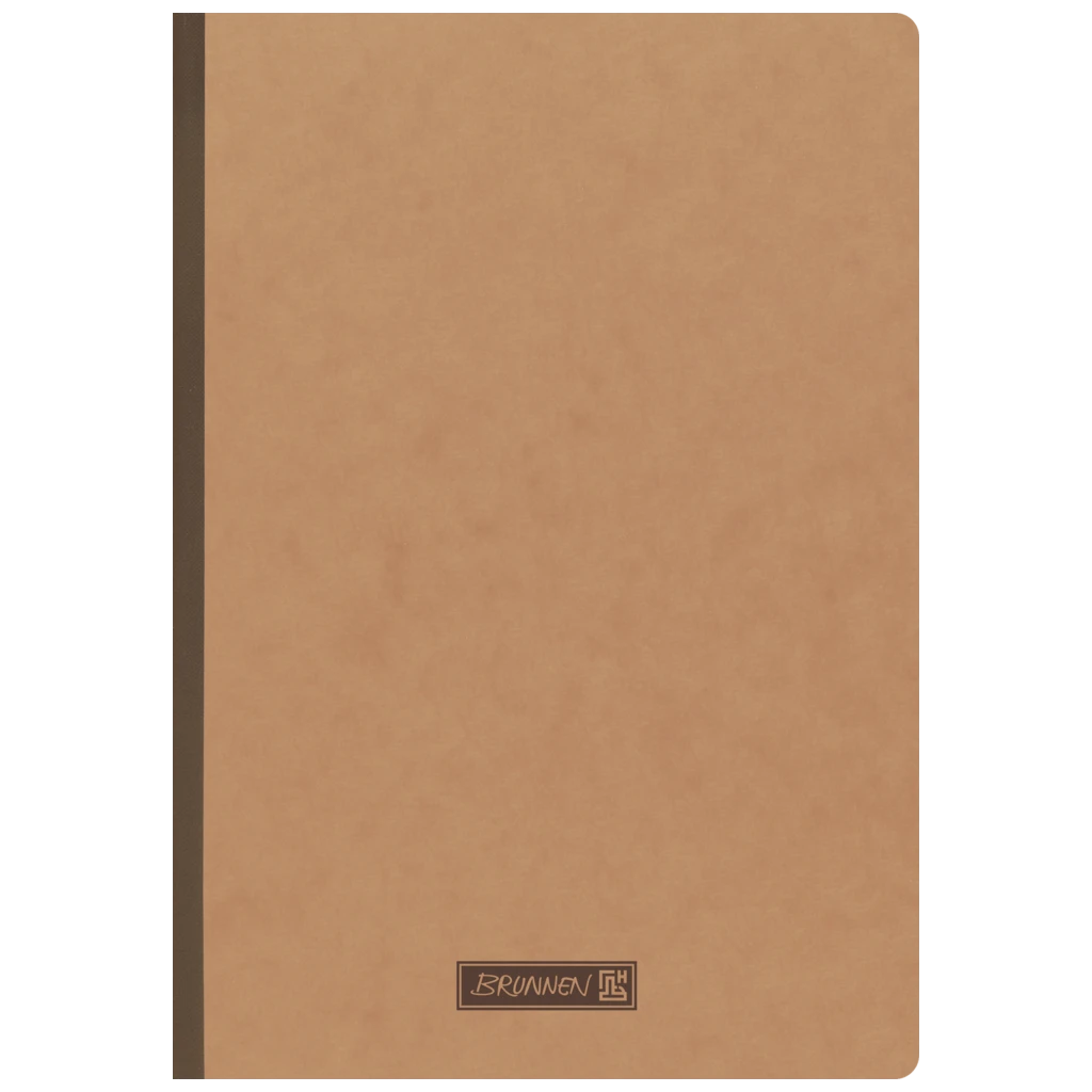 Anteckningsbok Premium FACT!plus Kladde | A4, blank, brun