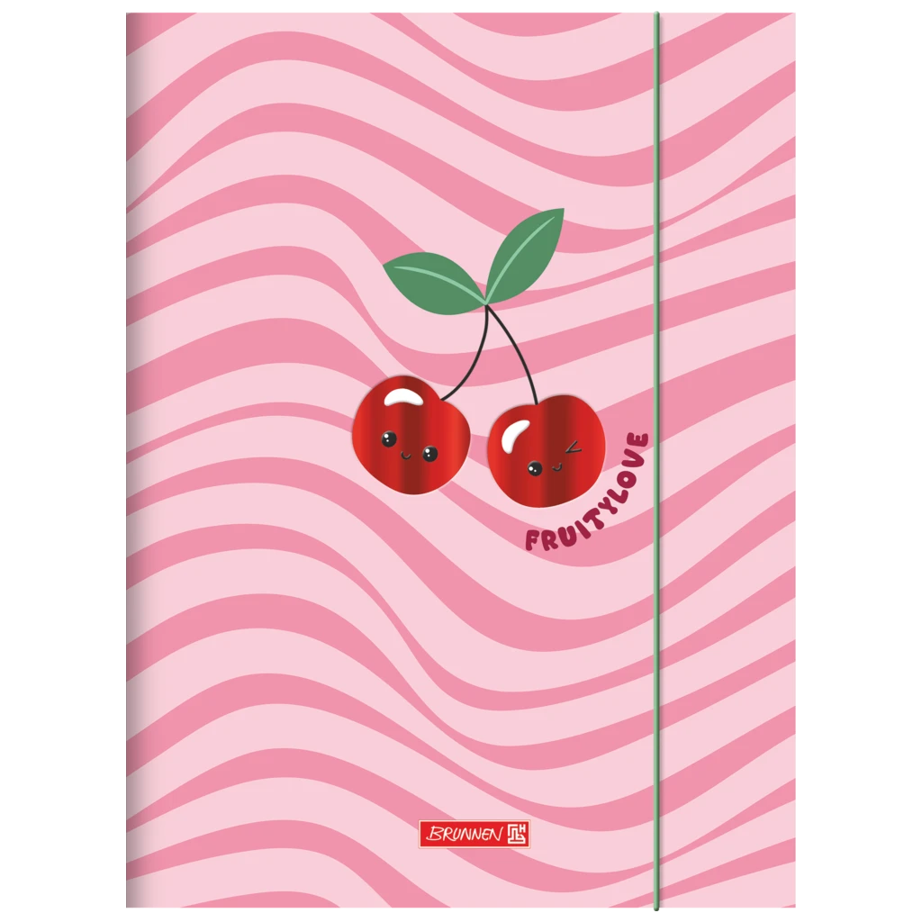 Mapp Fruity Love för A3 | A3, Påfyllningsnivå: 10 mm, rosa/röd