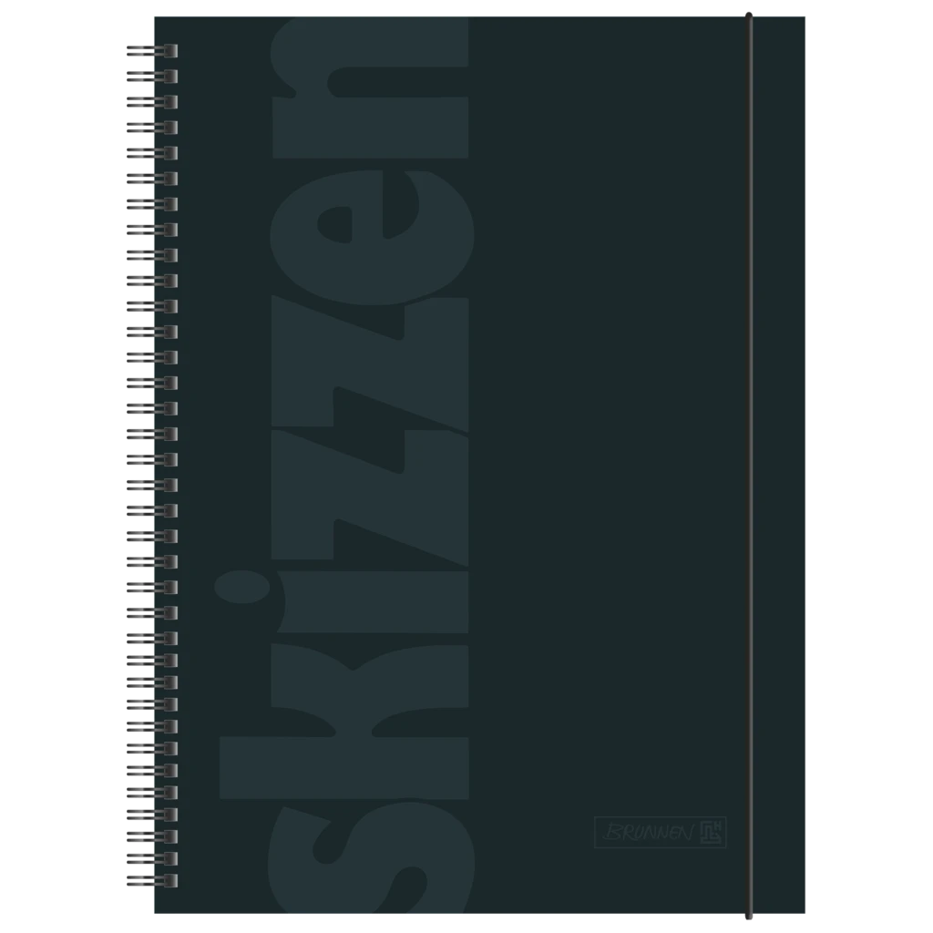 Skissbok | A4, 48 blad, svart