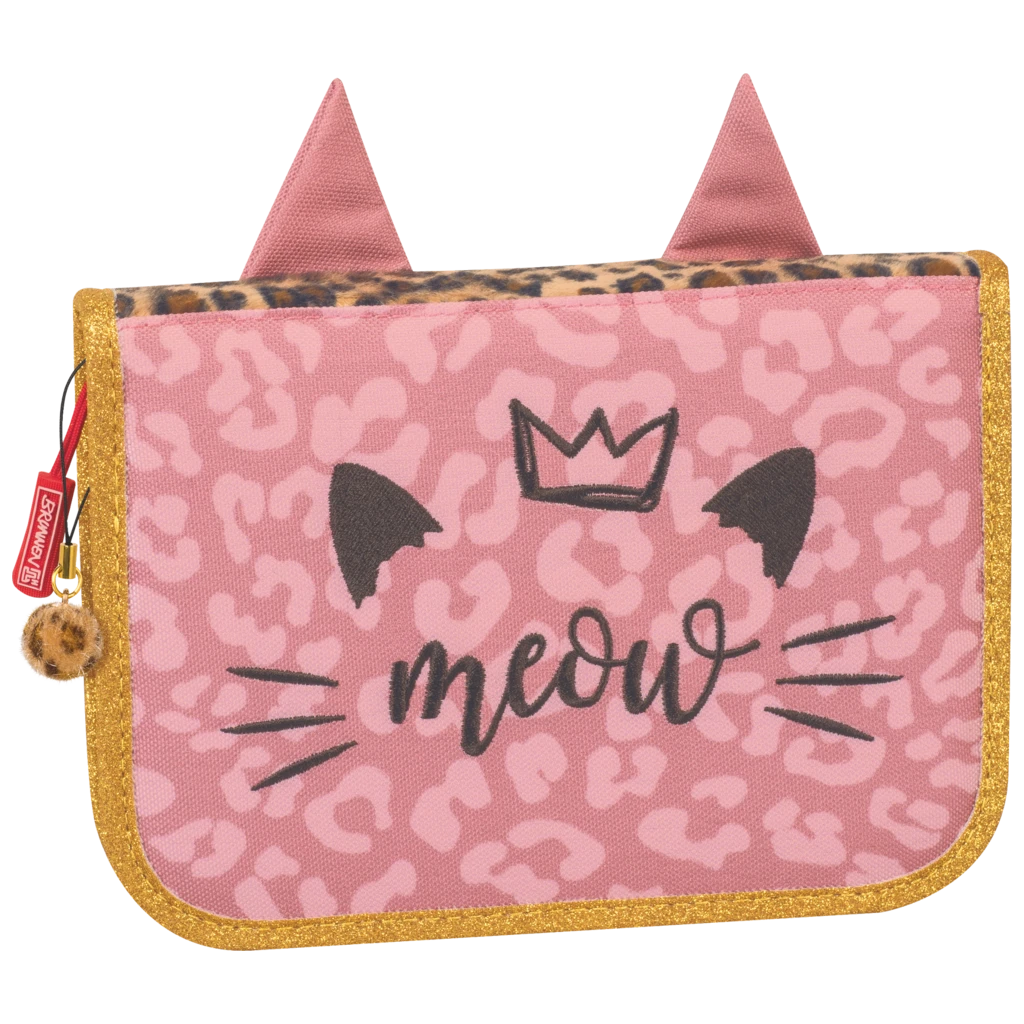 Pennskrin Sweet Wild Cat | 2 flikar, rosa