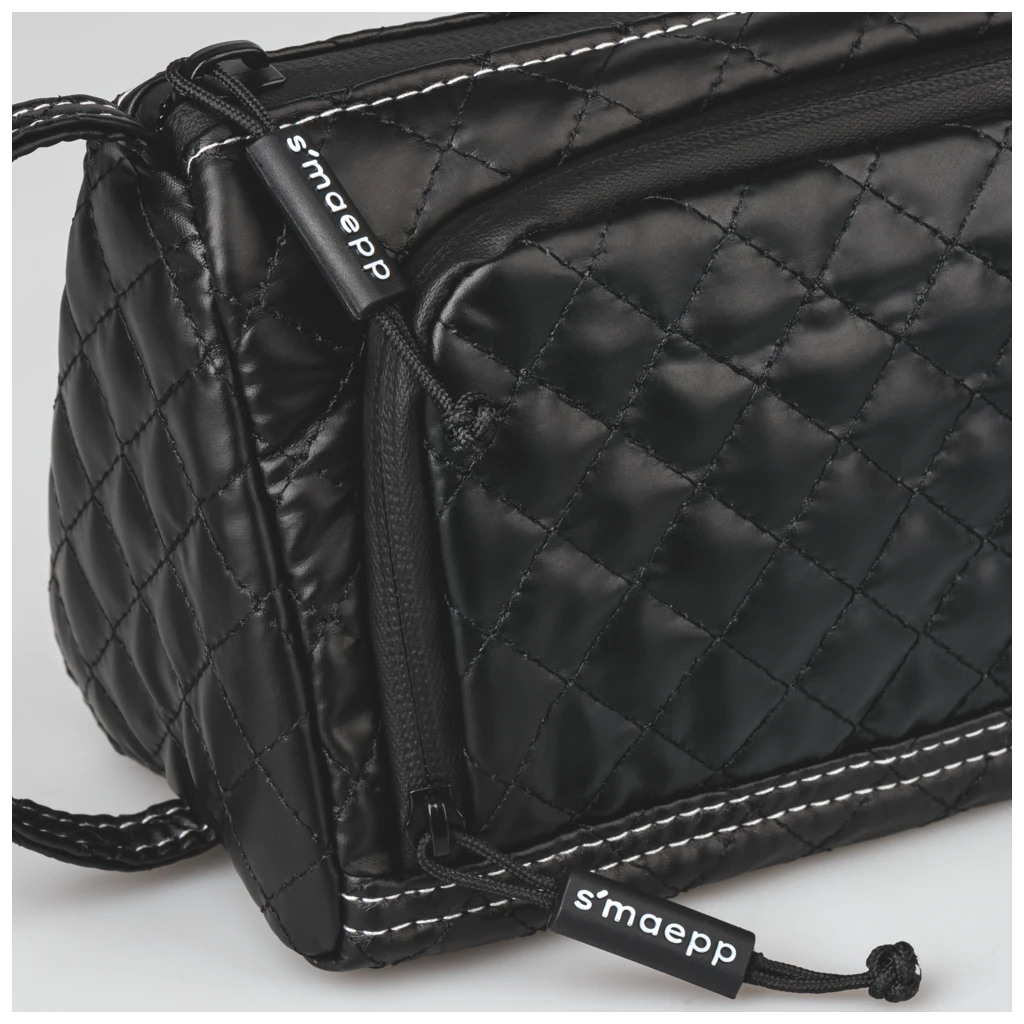 Pennskrin s'maepp L “Puffy Bag” | svart