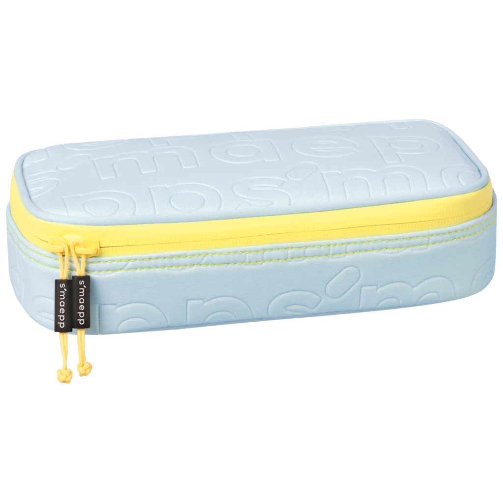 Pennskrin s'maepp XL “Neo” | 1 flikar, gul/ljusblå