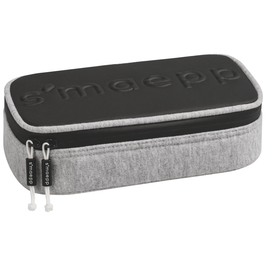 Pennskrin s'maepp XL “Grey” | 1 flikar, ljusgrå/svart