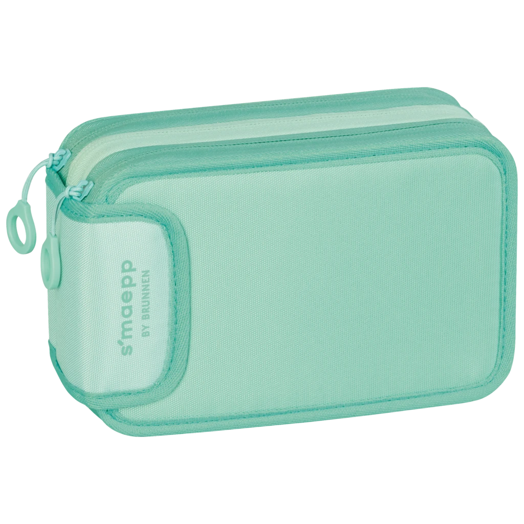 Pennskrin s'maepp Colour Code | 3 dragkedjor, mint