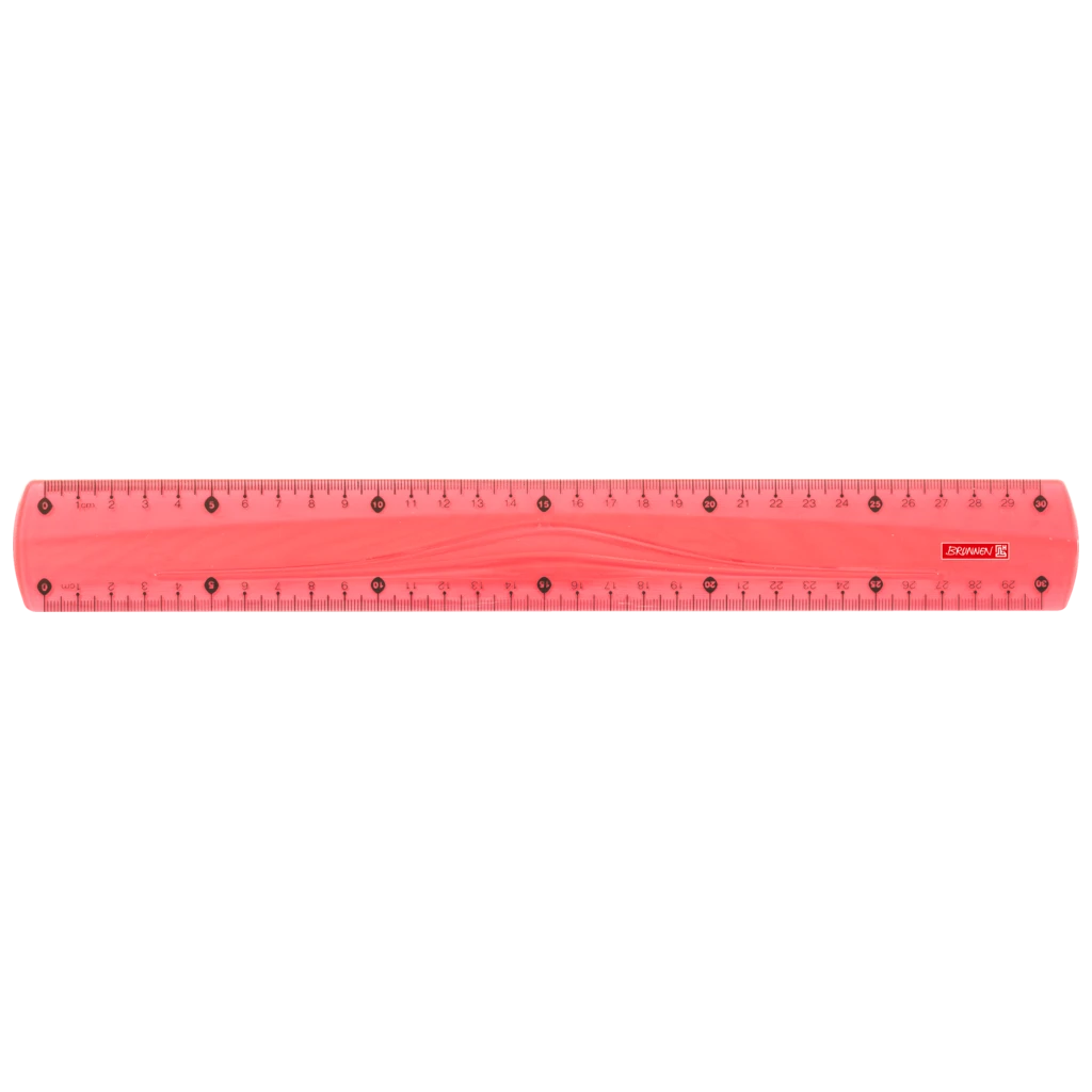 Linjal Neon | 30 cm, neonorange