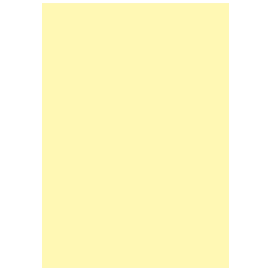 Multifunktionellt papper Universellt papper | A4, 160 g/m², ljusgul, 25 blad