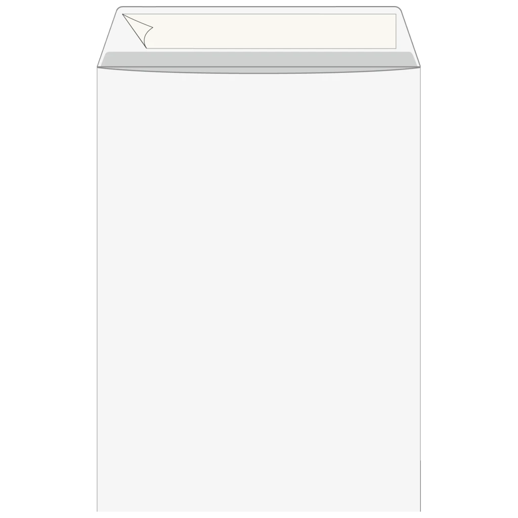 Kuvert med fönster | 162×229 mm, C5, 90 g/m², vit, 100 styck