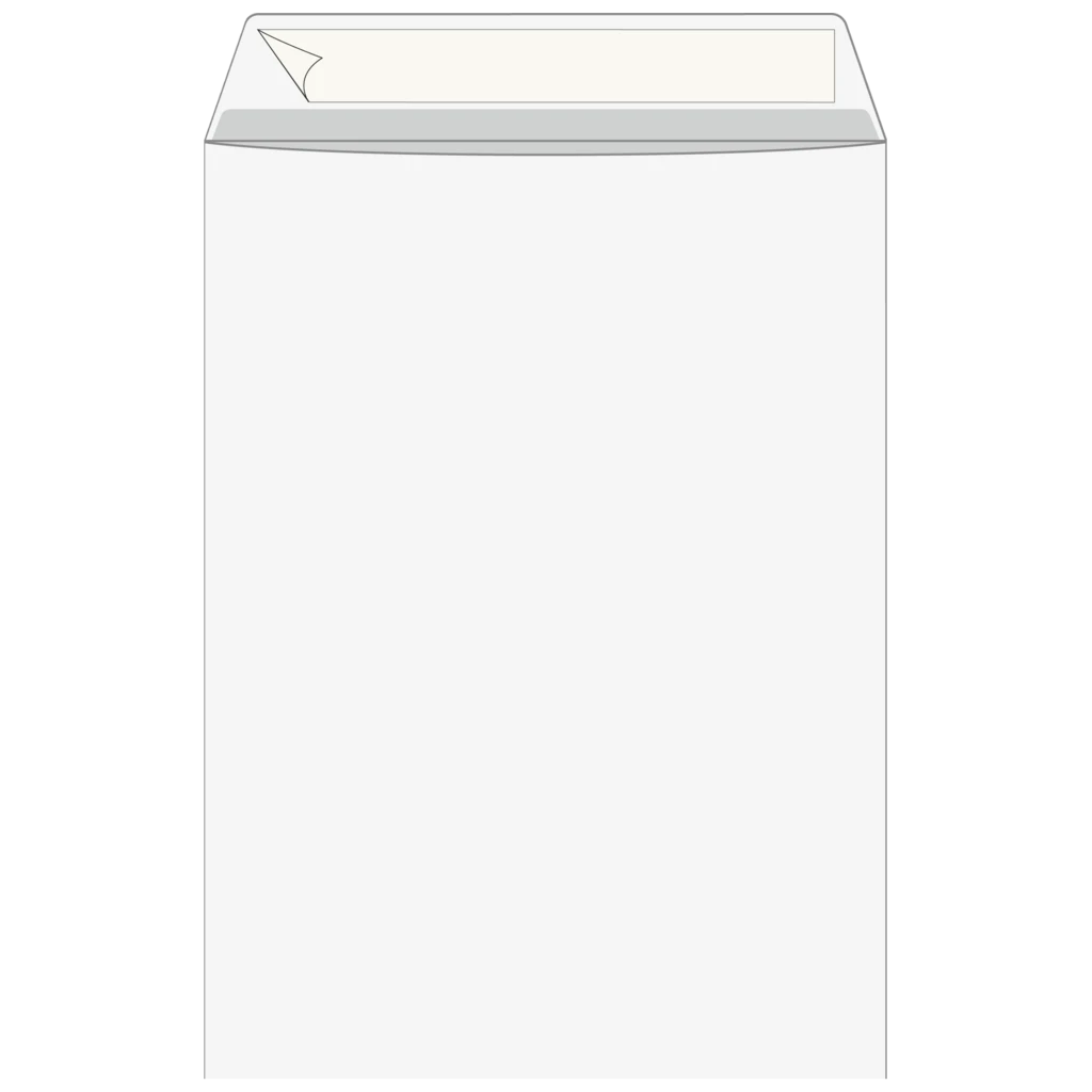 Kuvert med fönster | 162×229 mm, C5, 90 g/m², vit, 5 styck