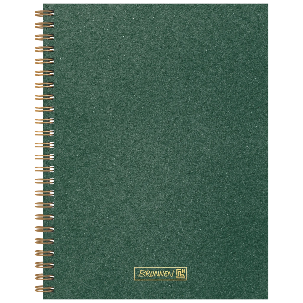Anteckningsbok Premium Tråd | A5, dottad, forest green