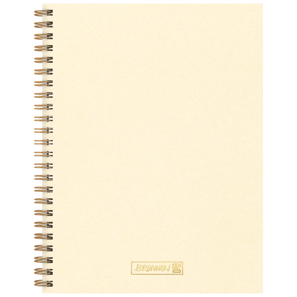 Anteckningsbok Premium Wire | A5, dottad, sand