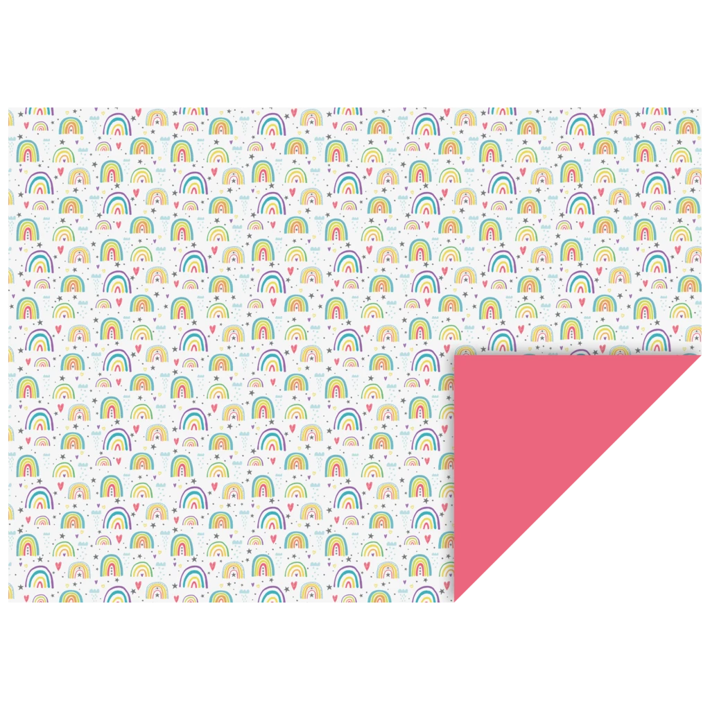 Motivkartong “Funny Rainbow” | 50×70 cm, 240 g/m², brokig